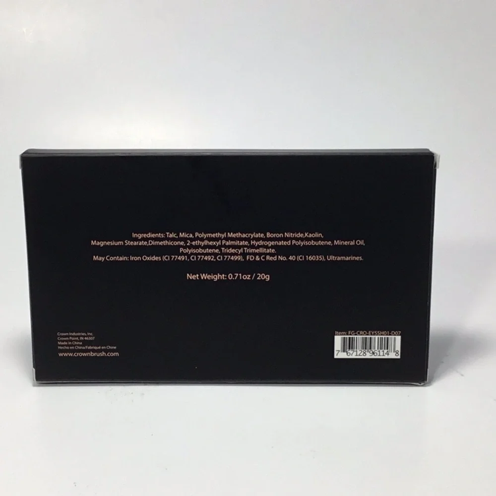 CROWN BRUSH - 10 SHADE EYESHADOW PALETTE - FUEGO.